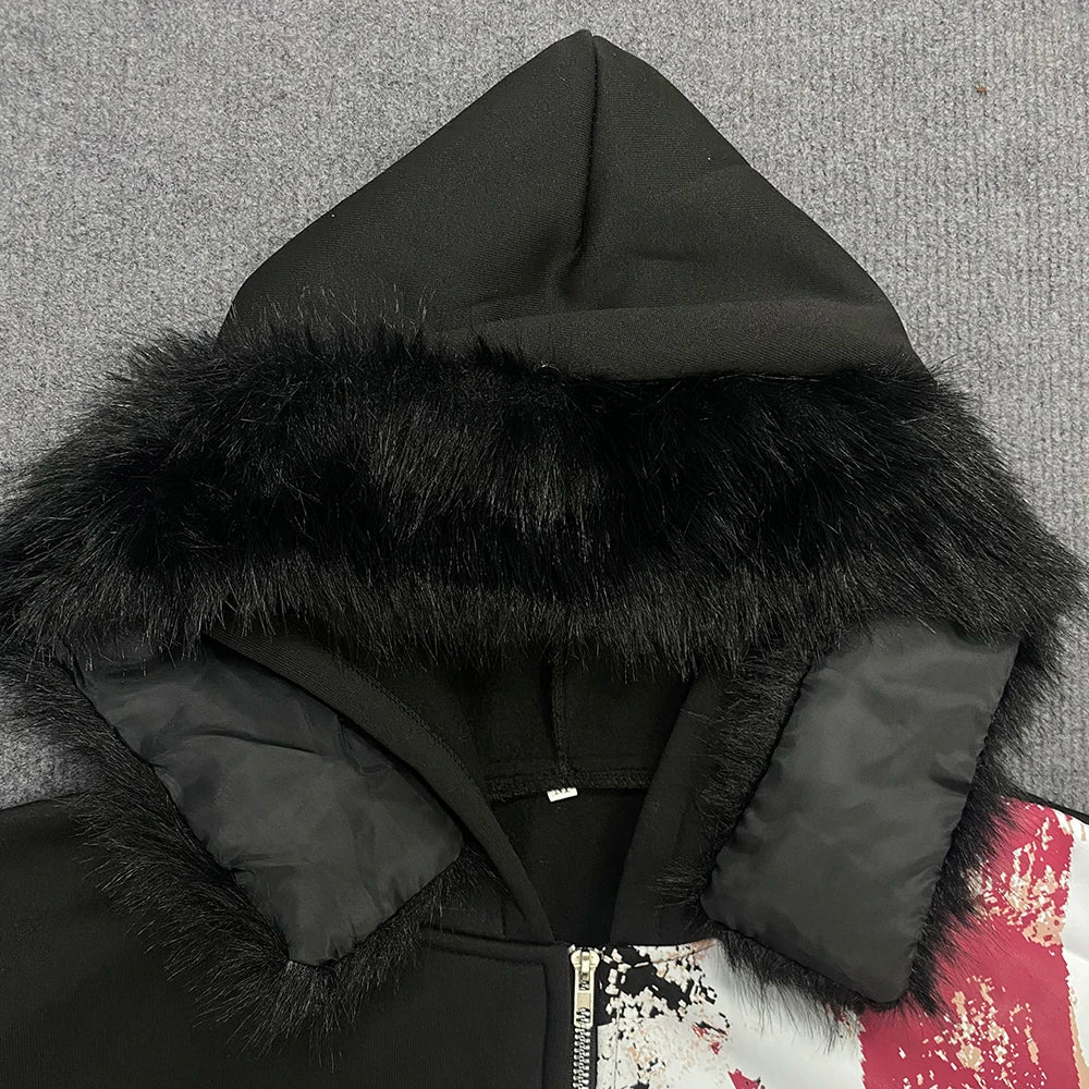 Archival Union Fur Jacket