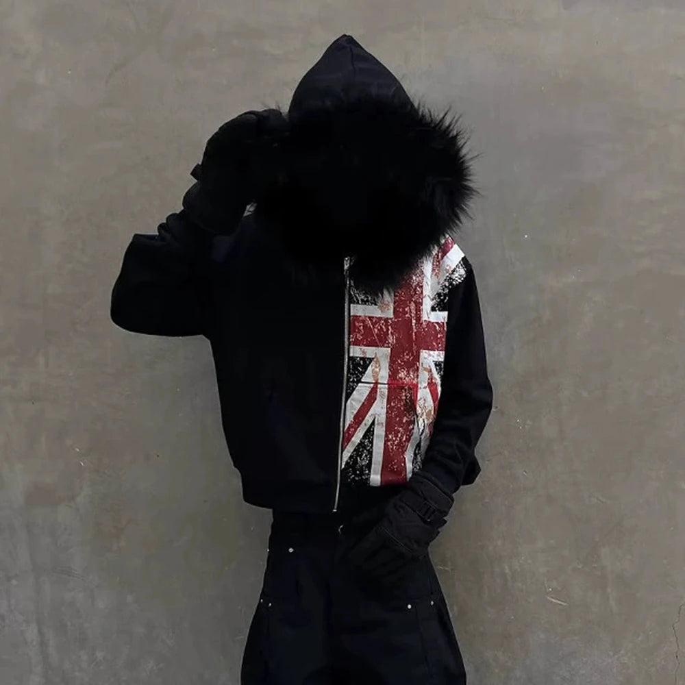 Archival Union Fur Jacket