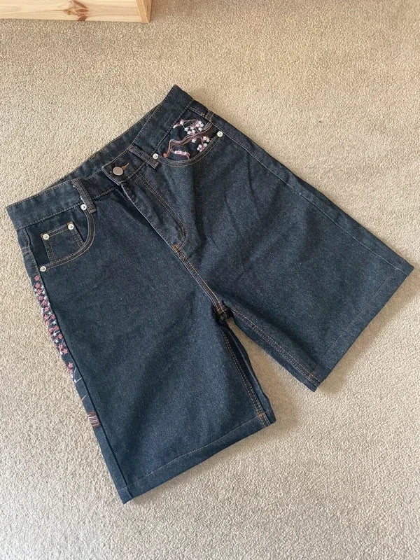 Cherry Blossom Jorts