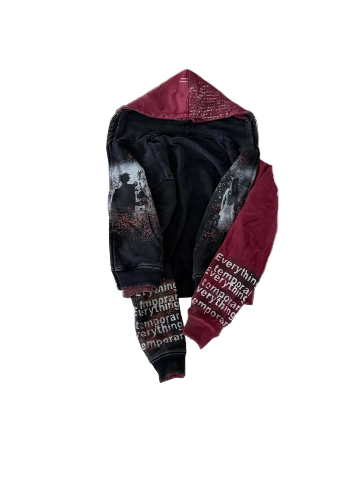 Reversible "lovefool" Zip-Up